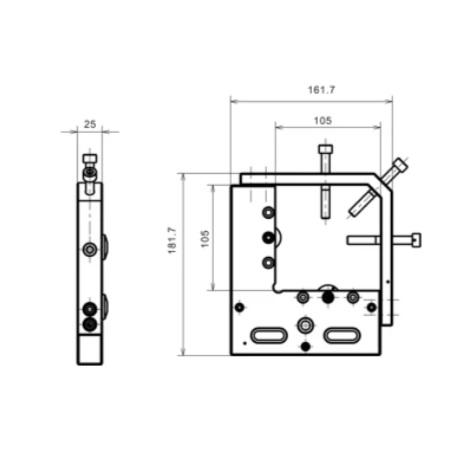 Зажим для круглых заготовок ARTACUT eTool TC150